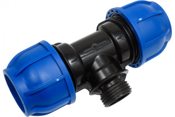 Фотография товара 'Tebo T-ПНД.Тр.0.50-25-50.CN CN-TB ПНД Тройник переxодной 50 x 25 x 50'