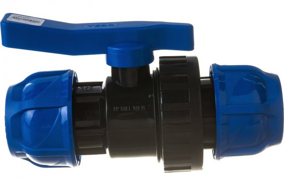 Фотография товара 'Tebo T-ПНД.Кш.0.32-32.CN CN-TB ПНД Кран шаровой разъемный 32 x 32'