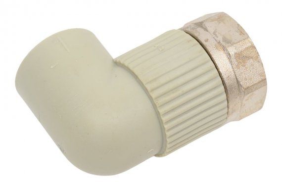 Фотография товара 'Tebo 031031006 C--TB-Gr Угольник с накидной гайкой 1v 25x1" (серый цв.)'