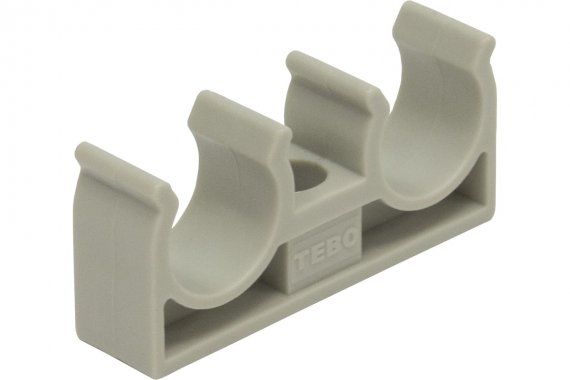 Фотография товара 'Tebo 031080203 C--TB-Gr Двойная опора 1v 25 (серый цв.)'
