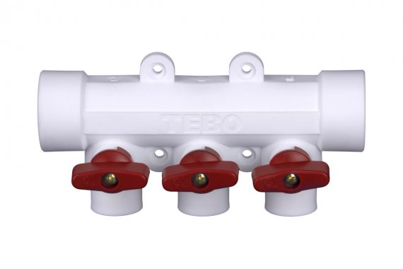 Фотография товара 'Tebo 030091211 C--TB Коллектор 32x20x3 вых. красн.'