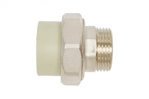 Фотография товара 'Tebo 016022108 TR-TB-Gr Муфта комб. разъемная нар.р.(американка) 32x1" O-ring'