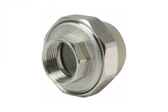 Фотография товара 'Tebo 016020811 TR-TB-Gr Муфта комб. разъемная вн.р. 50x1.1/2" (серый цв.)'