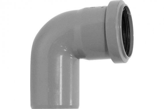 Фотография товара 'Tebo 013020315 RU-TB ПП Отвод канализационный 50 87,5 град.'
