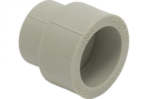 Фотография товара 'Tebo 031020205 C--TB-Gr Муфта переходная вн.- вн. 40/20 (серый цв.)'